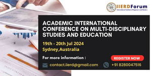 Multi-Disciplinary Studies and Education Conference in Australia